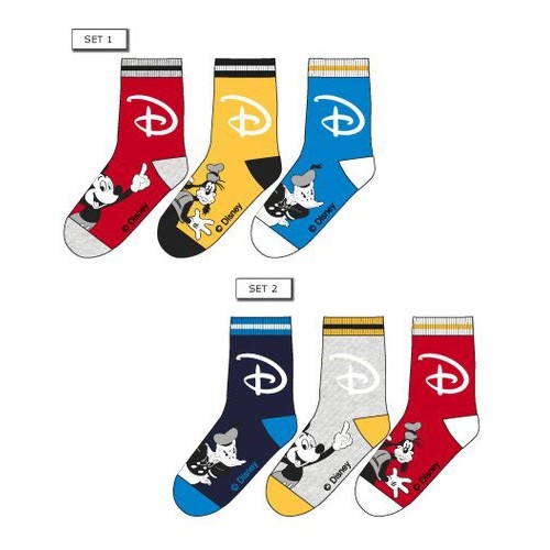 Disney Mickey  children's socks 23-34