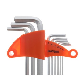 Zestaw 18 imbusów kulkowych + gwiazdkowych KD10297