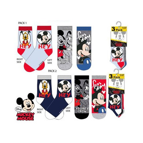 Disney Mickey  kids socks 23-34