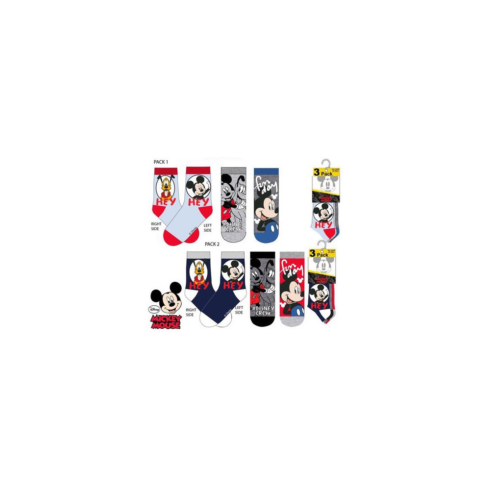 Disney Mickey  kids socks 23-34