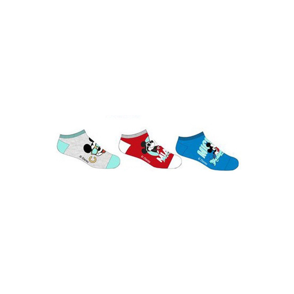 Disney Mickey  kids no-show socks 23/26