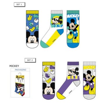 Disney Mickey  kids' socks 23-34