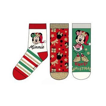 Disney Mickey, Minnie Gift Karácsonyi gyerek zokni 27/30