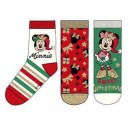 Disney Mickey, Minnie Gift Karácsonyi gyerek zokni 27/30