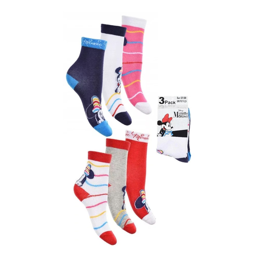 Disney Minnie  kids socks 23-34