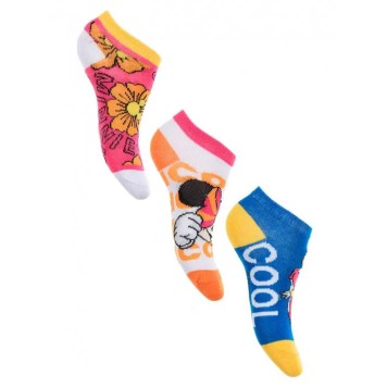 Disney Minnie  children's no show socks 23-34