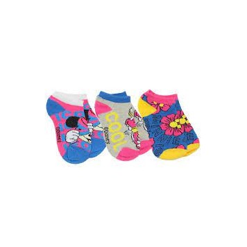 Disney Minnie  children's no show socks 23-34