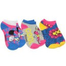 Disney Minnie  children's no show socks 23-34