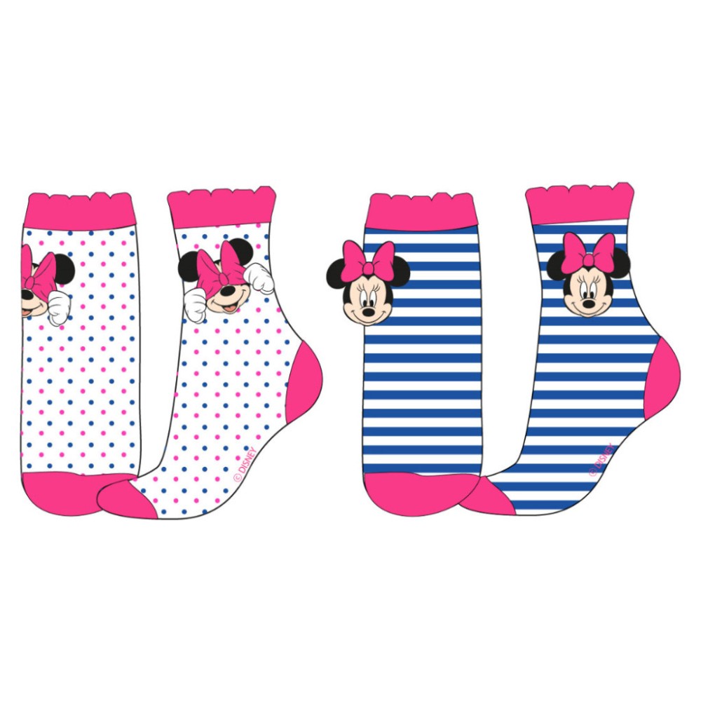 Disney Minnie Dots children socks 23-34