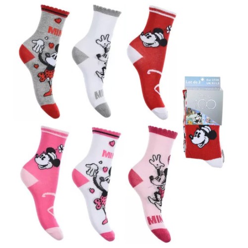 Disney Minnie  children's socks 23-34