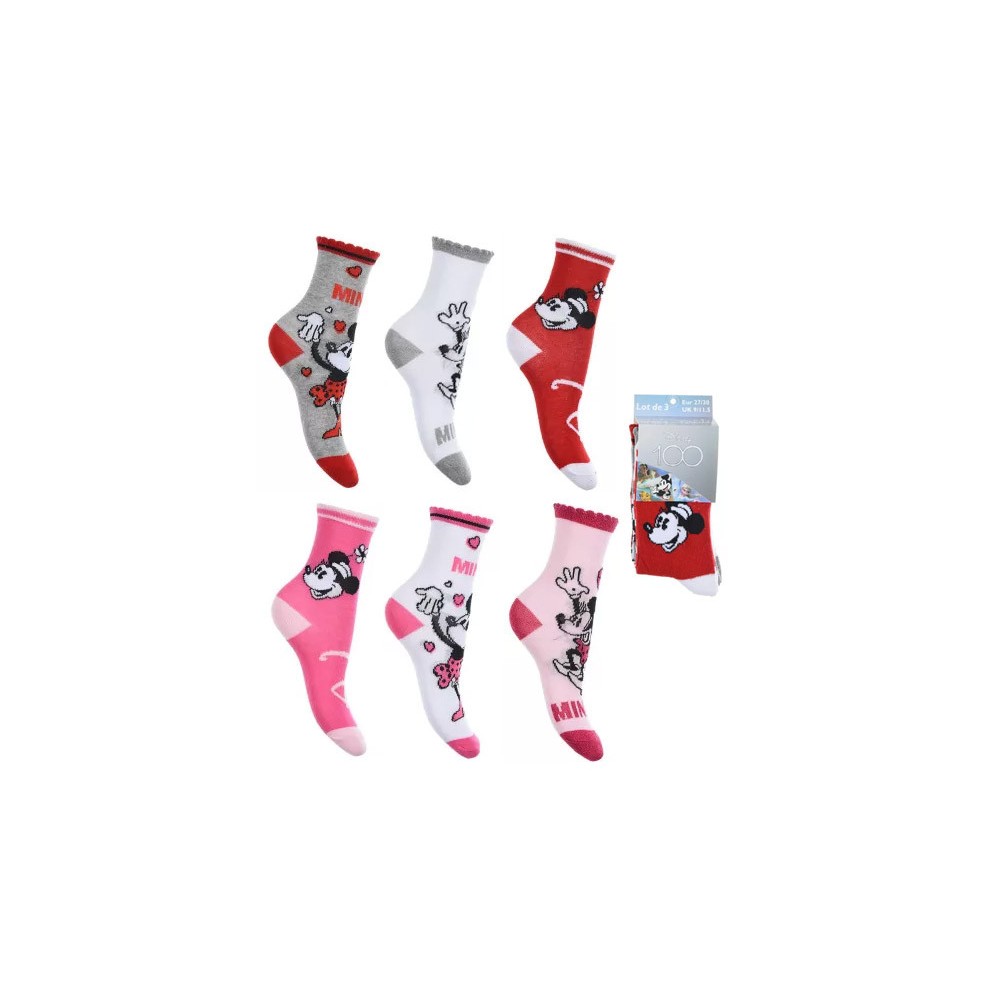 Disney Minnie  children's socks 23-34