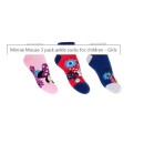 Disney Minnie  kids ankle socks 23-34