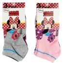 Disney Minnie  kids ankle socks 23-34