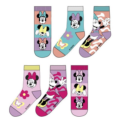 Disney Minnie  Gaiety kids socks 23-34