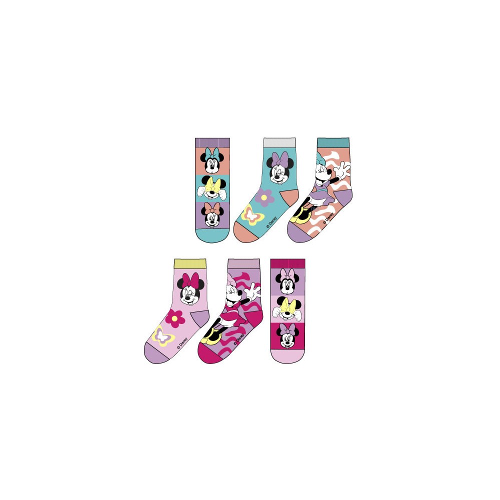 Disney Minnie  Gaiety kids socks 23-34
