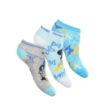 Disney Minnie  children's hidden socks 23-34