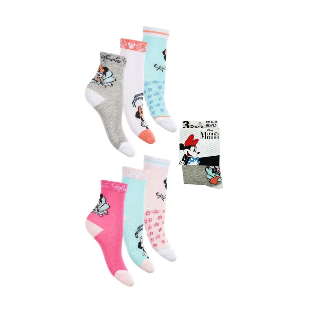 Disney Minnie  children's socks 23-34