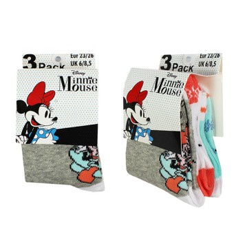 Disney Minnie  children's socks 23-34