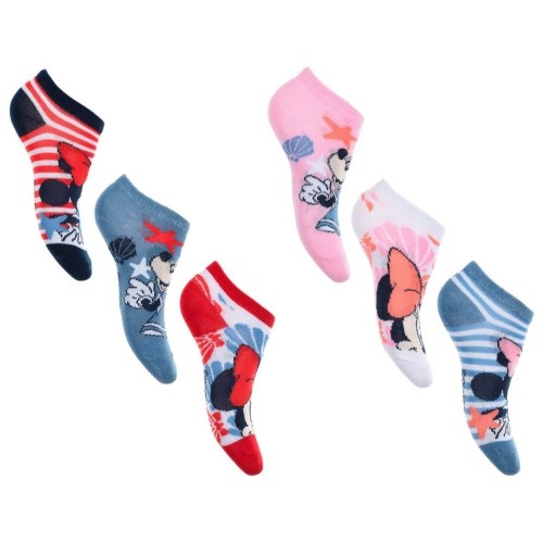 Disney Minnie  Ocean Children's Ankle Socks 23-34