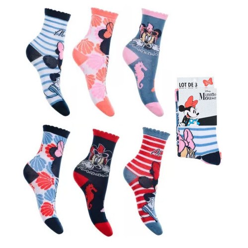 Disney Minnie  Ocean kids socks 23-34