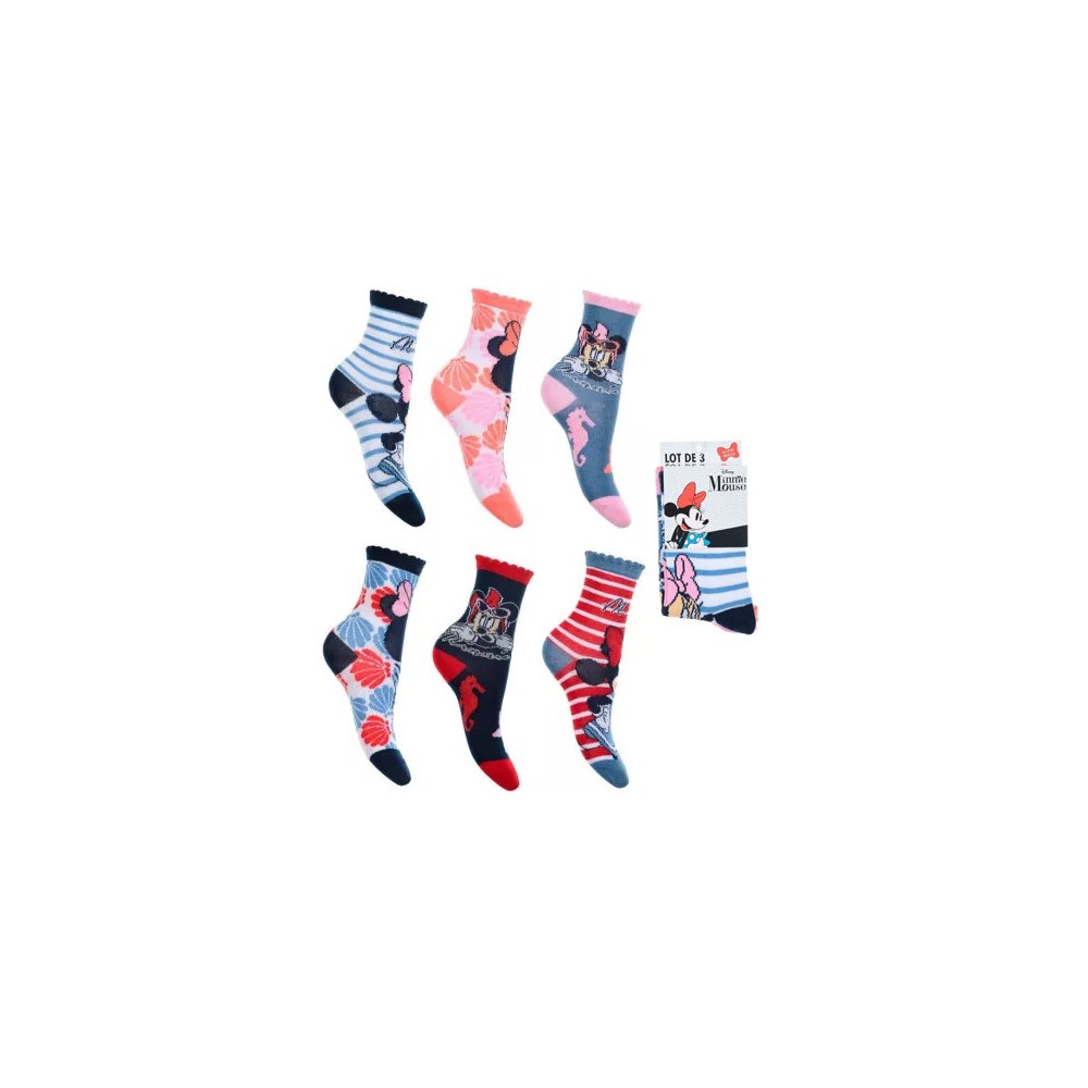 Disney Minnie  Ocean kids socks 23-34