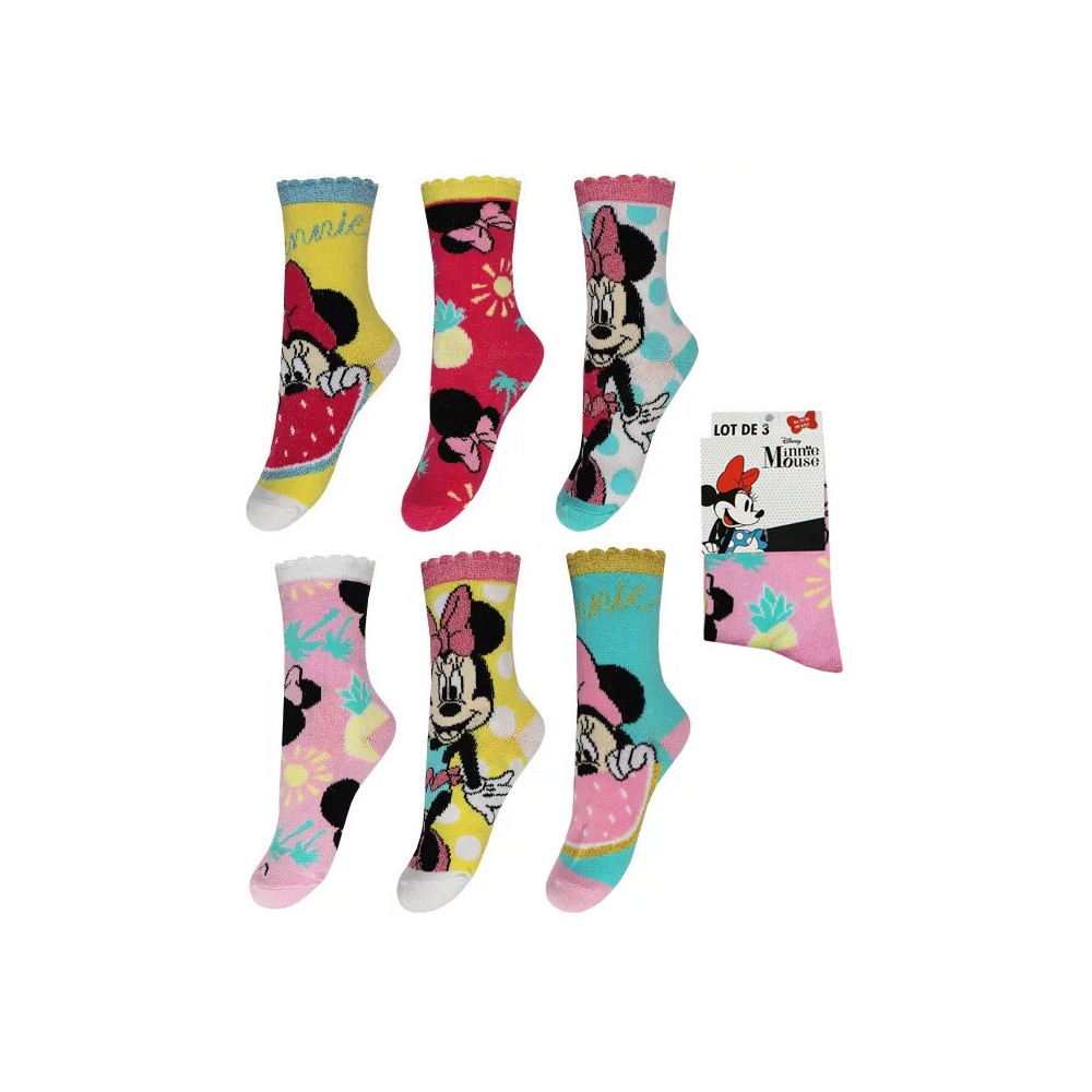 Disney Minnie  Party kids socks 23-34