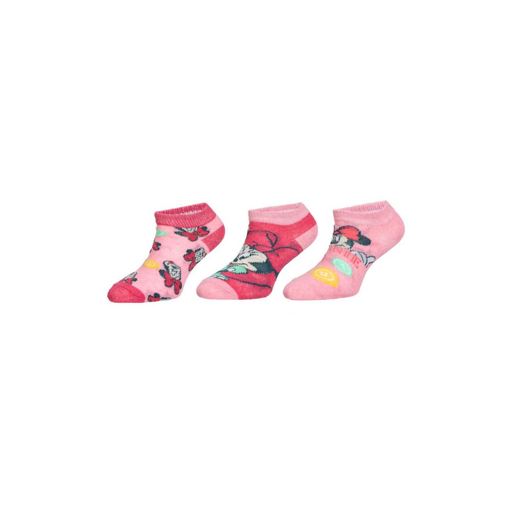 Disney Minnie  children's no-show socks 27/30