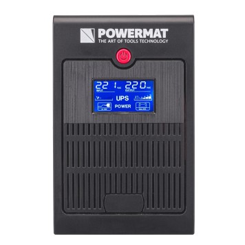 ZASILACZ AWARYJNY UPS LCD 800VA 480W 9AH PM-UPS-800M