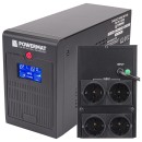 ZASILACZ AWARYJNY UPS LCD 1200VA 720W 2x 7AH PM-UPS-1200M