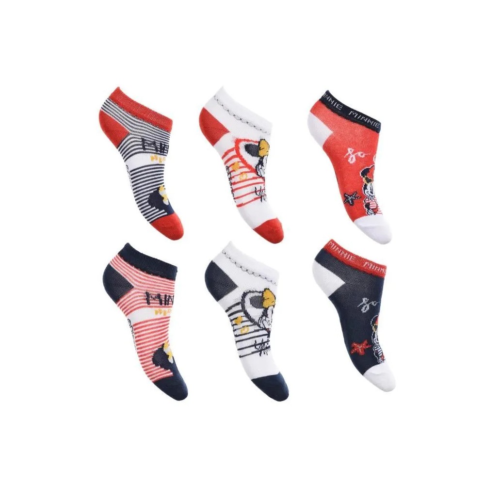 Disney Minnie  children's ankle socks 23-34