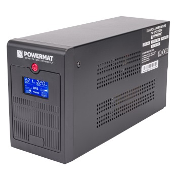 ZASILACZ AWARYJNY UPS LCD 1500VA 900W 2x 9AH PM-UPS-1500M