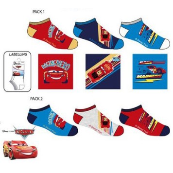 Disney Cars children's secret socks 23-34