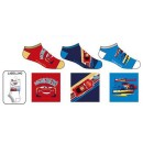 Disney Cars children's ankle socks 27/30