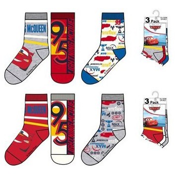 Disney Cars kids socks 23-34
