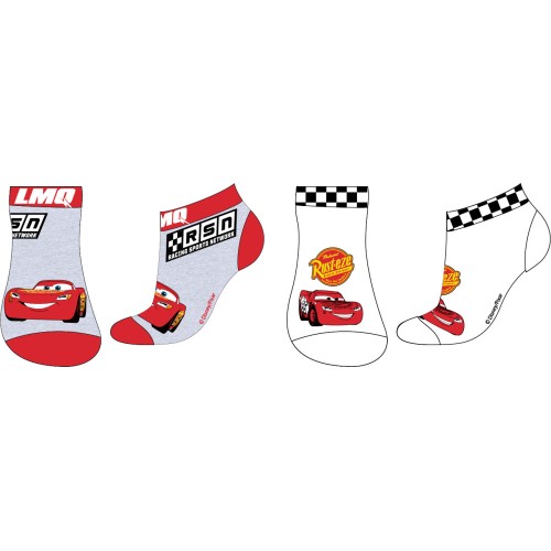Disney Cars kids ankle socks 23-34