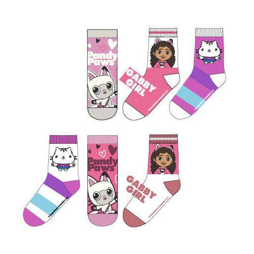 Gabby's Dollhouse Pandy Kids socks 23-34
