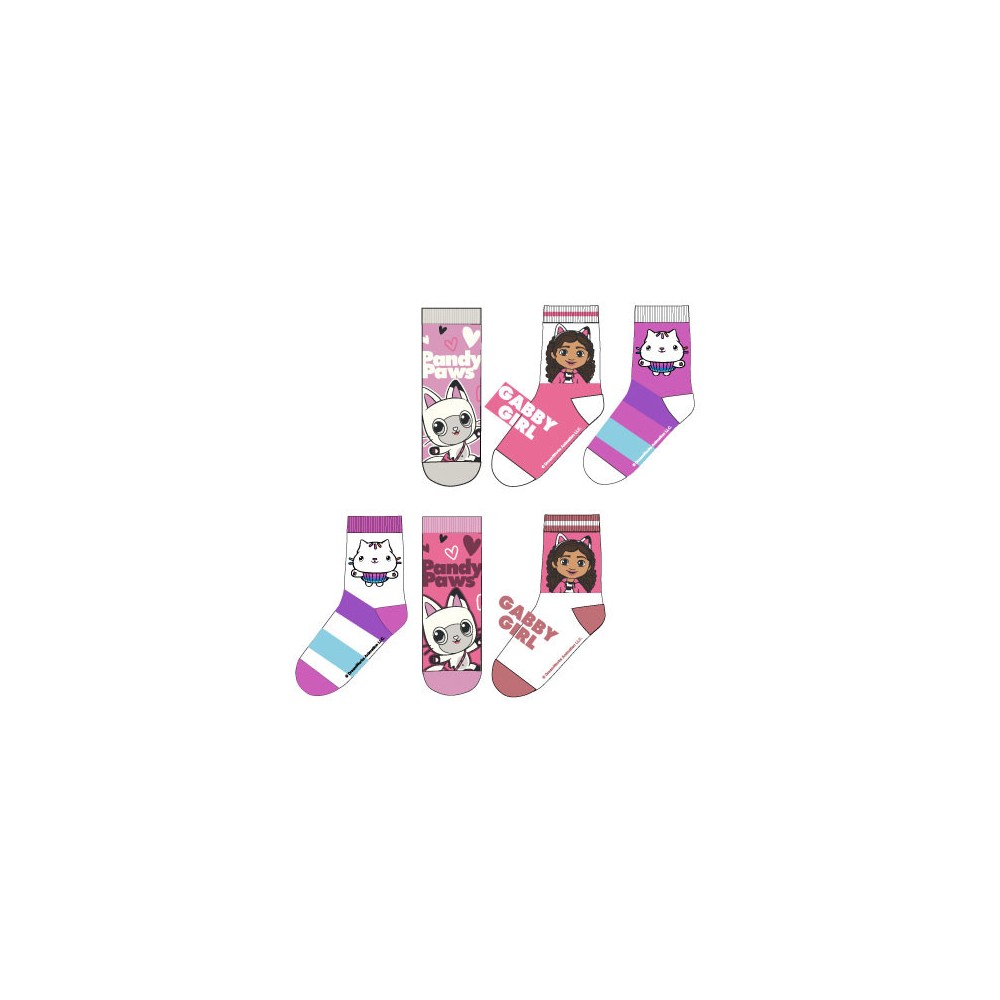 Gabby's Dollhouse Pandy Kids socks 23-34