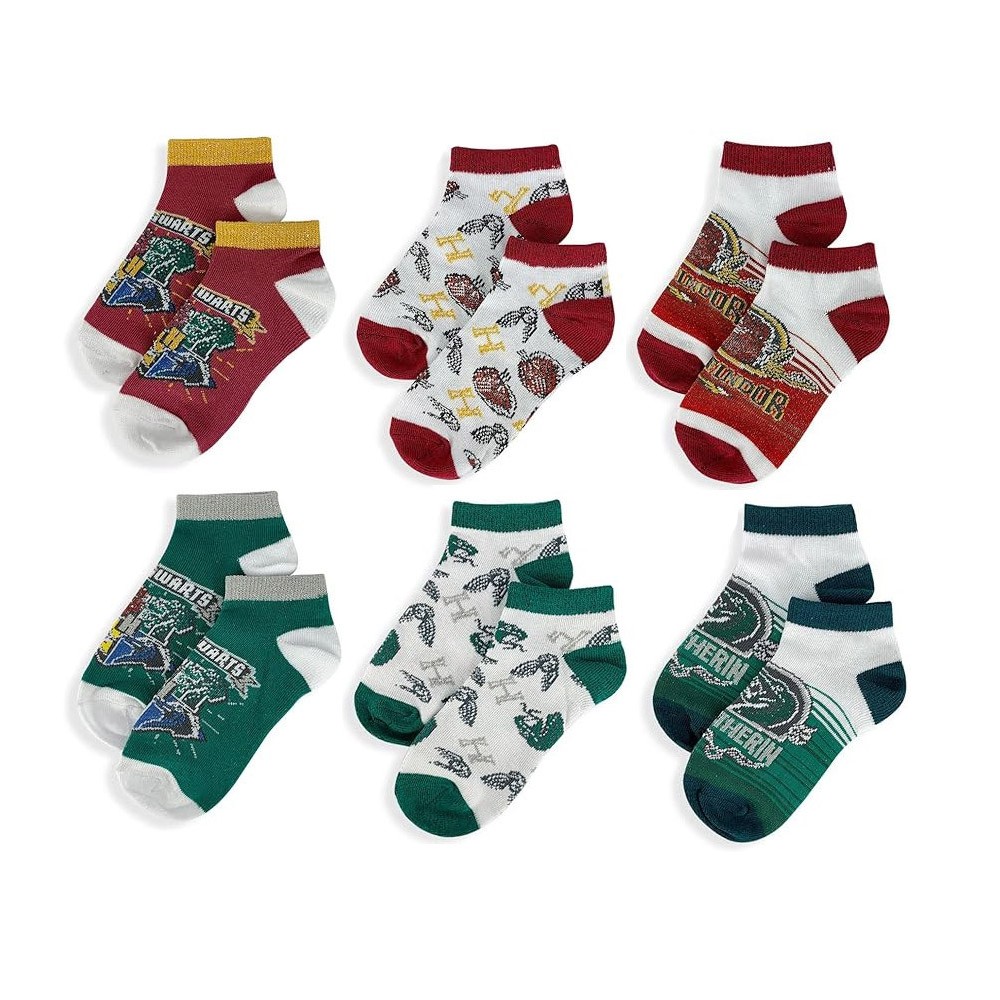Harry Potter kids no-show socks 23-34