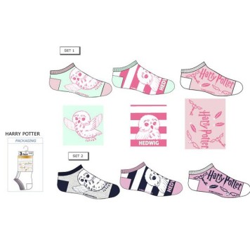 Harry Potter Hedvig children's ankle socks 23-34