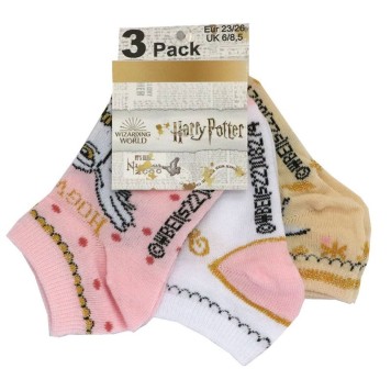 Harry Potter children's no-show socks 23-34
