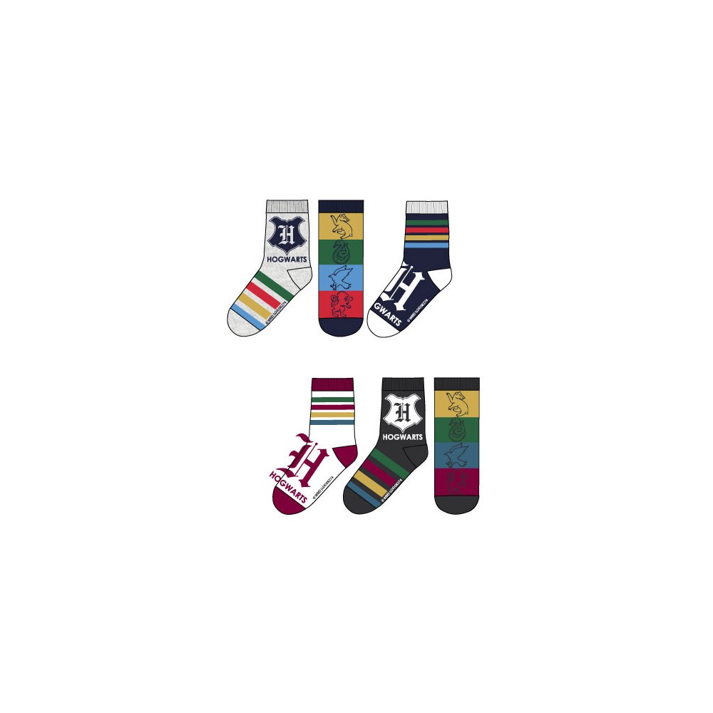 Harry Potter Hogwarts children's socks 23-34