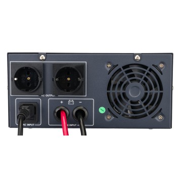 Zasilacz Awaryjny UPS LCD 1000VA 800W Przetwornica PM-UPS-1000MW