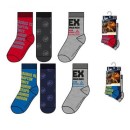 Jurassic World kids socks 23-34