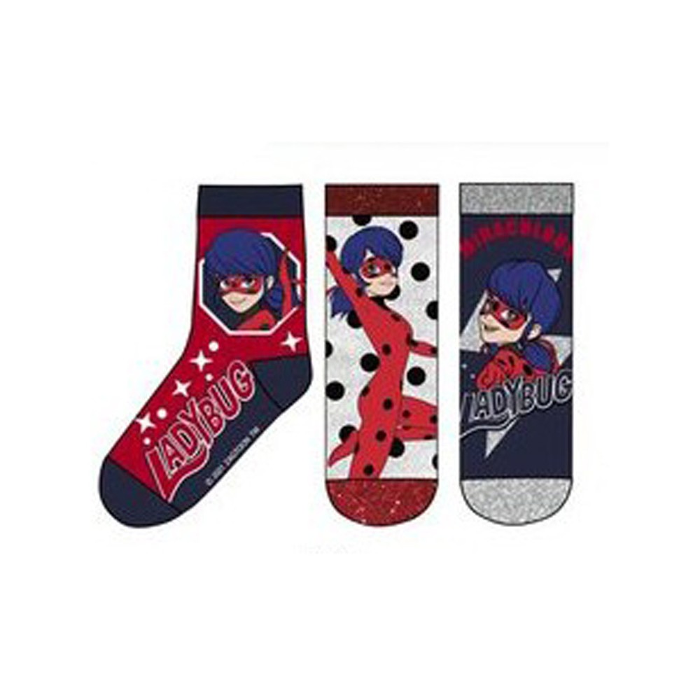Miraculous Ladybug kids' socks 23/26
