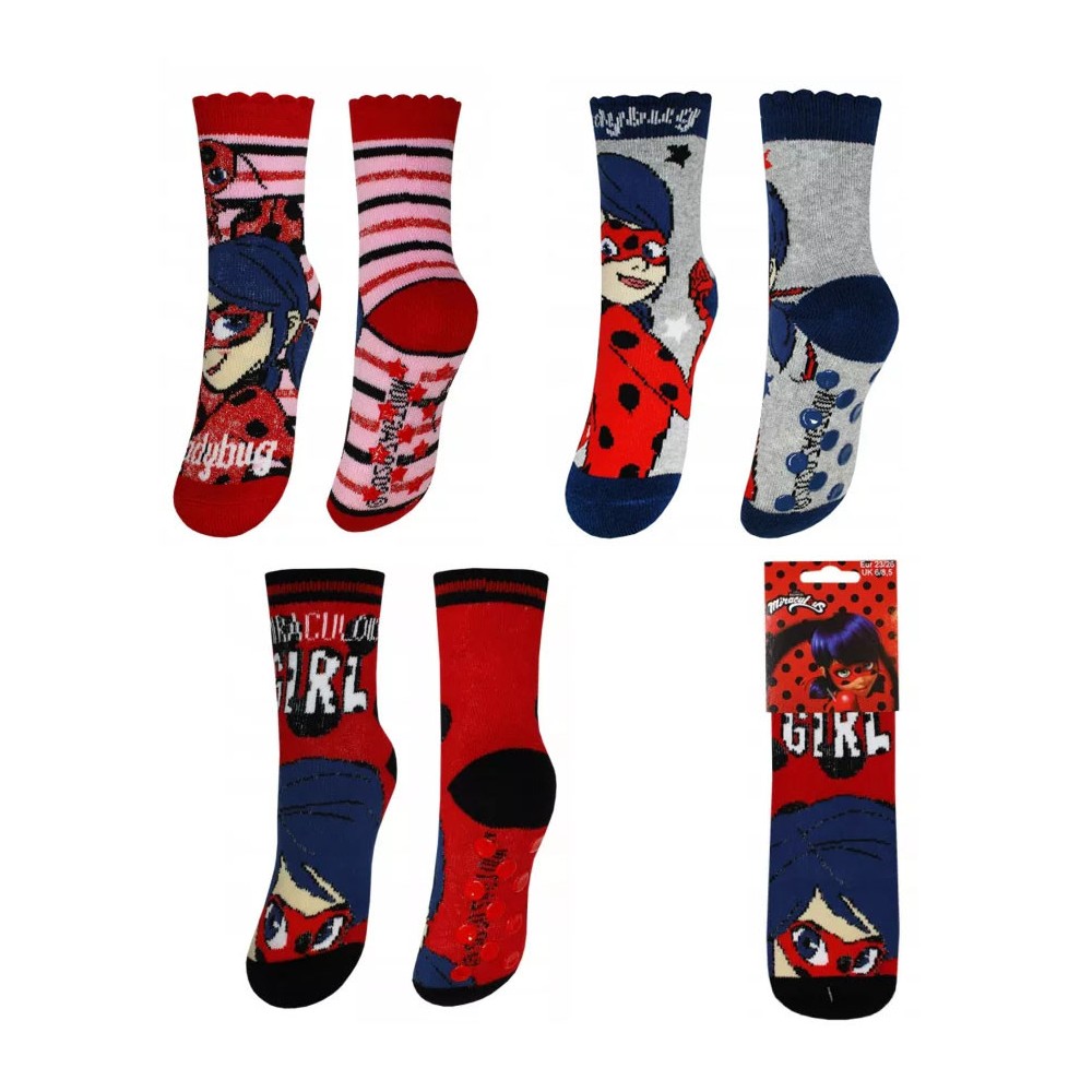 Miraculous Ladybug Children's thick anti-slip socks 23-34