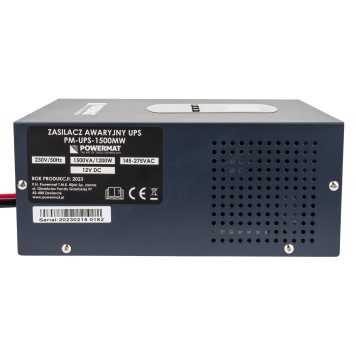 Zasilacz Awaryjny UPS LCD 1500VA 1200W Do Pieca CO PM-UPS-1500MW