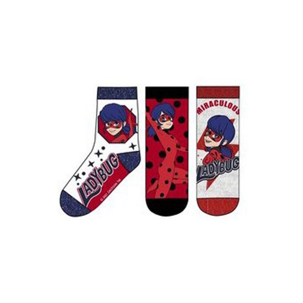 Miraculous Ladybug children's socks 23/26