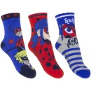 Miraculous Ladybug kids thick anti-slip socks 23-34