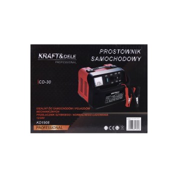 Chargeur de batterie voiture 12/24V 30A