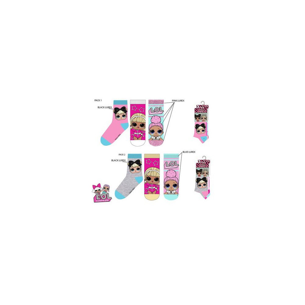 LOL Surprise children's socks 23-34